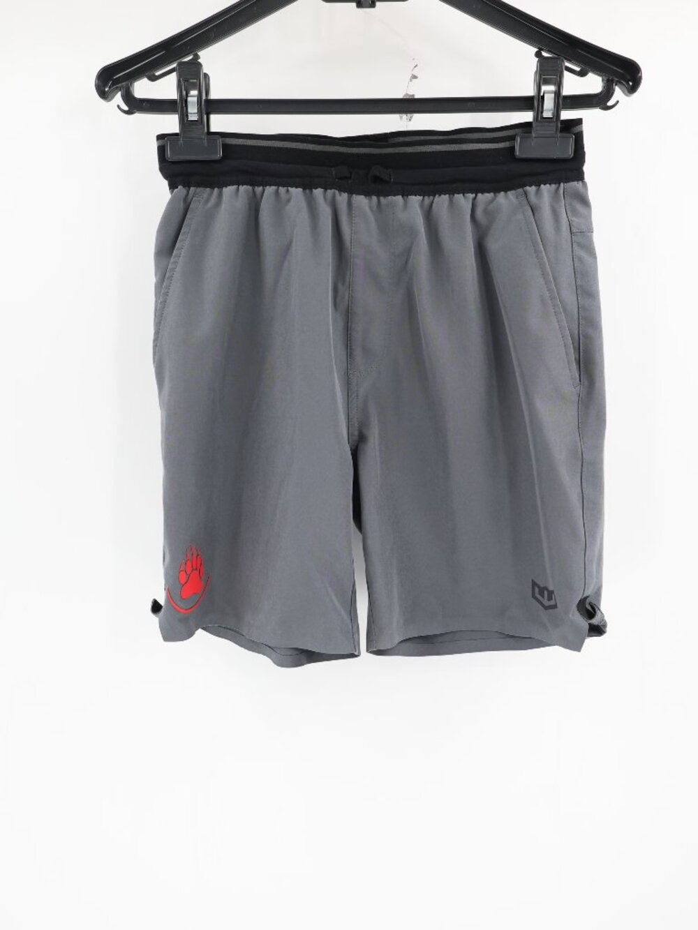 Warroad Shorts Men's Medium Dryland Tech 6" Training Running Drawstring Gray run